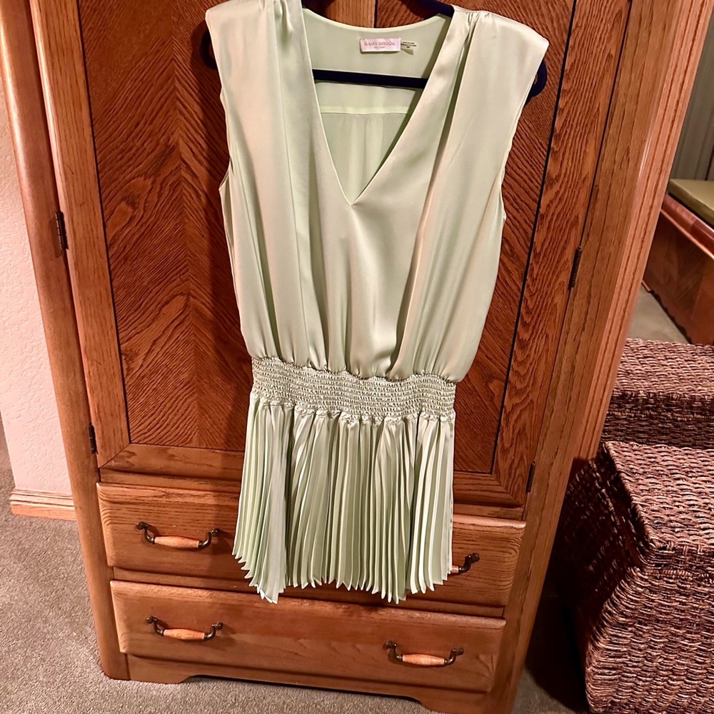 Ramy Brook Green Dress, Medium
